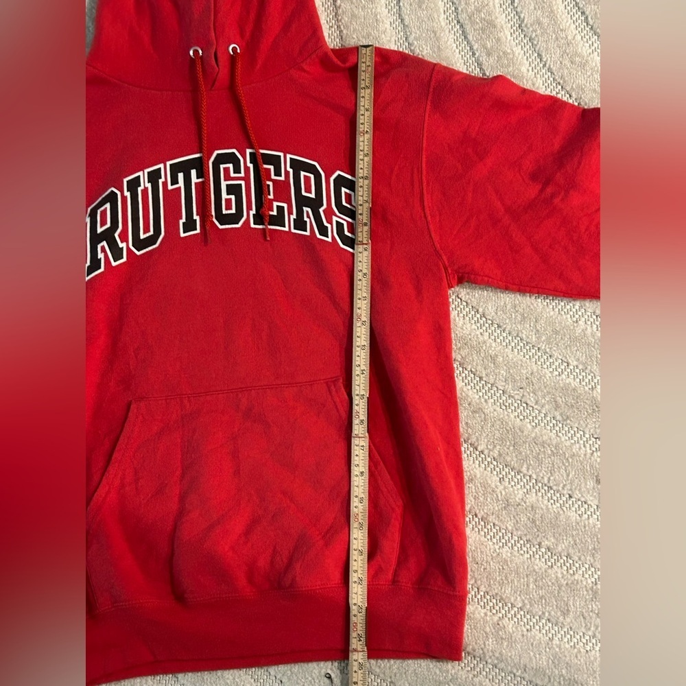 Rutgers University Champion Hoodie Sweatshirt - S - Picture 8 of 9